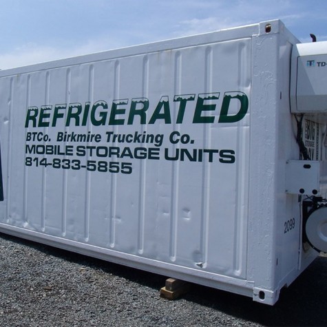Commercial Refrigerated Mobile Storage Unit