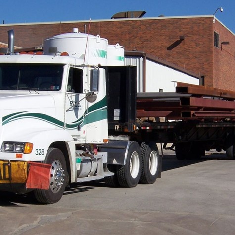 Flat Bed Shipping Oversized Load